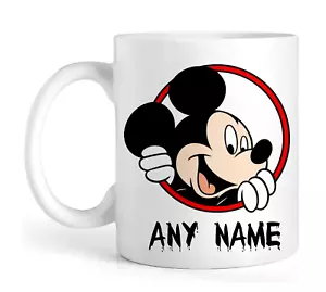 Personalised Mickey , Minnie Mug With Name Gift for Kids /Girls, Tea Coffee Mug - Picture 1 of 16