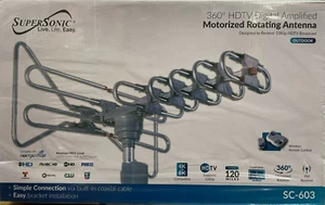 Supersonic - SSC603 - HDTV Digital Amplified Motorized Rotating Outdoor Antenna - Picture 1 of 3