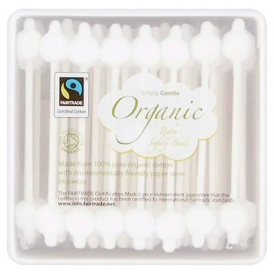 Simply Gentle Organic Baby Safety Buds - Pack Of 56 • 5.85£