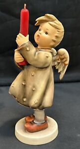 Vintage Goebel Hummel Boy Angel “CANDLELIGHT" #192 TMK-4 With Original Candle