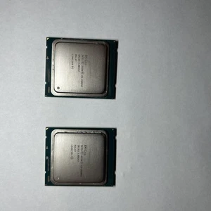 Matched pair of Intel Xeon E5-2690 v2 3.0GHz CPU Processor SR1A5 Tested - Picture 1 of 2