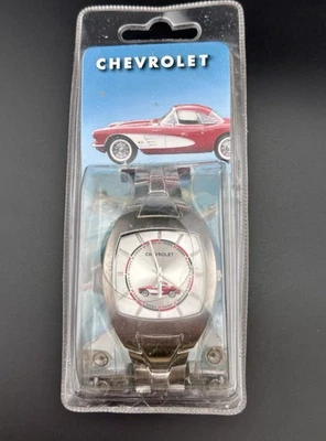 Raro Nuevo En Caja Coleccionista Chevrolet GM CHV01V Hombre Tanque Reloj 1961 Corvette P3 Foto 1 de 4