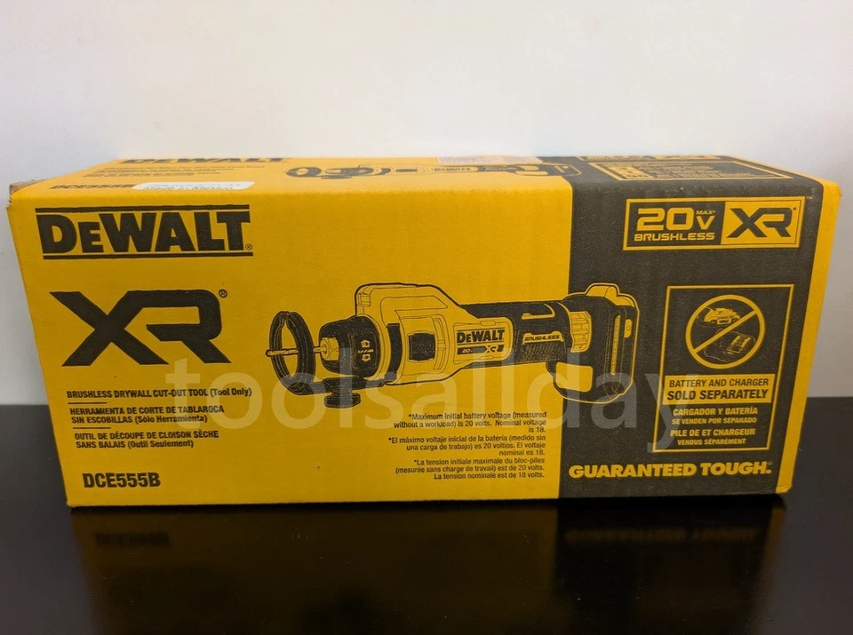 DEWALT DCE555B 20V MAX XR Brushless Cordless Rotary Drywall Cut-Out Tool NIB - Image 1 of 4