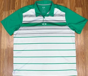 CAMISA POLO/GOLF OAKLEY HYDROLIX REGULAR FIT POLIÉSTER VERDE Talla 2X-GRANDE, XXL - Imagen 1 de 4