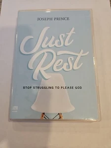 Joseph Prince "Just Rest" Stop Struggling to Please God - 4 CD Album Ships Fast - Picture 1 of 2