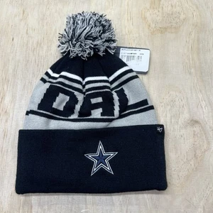NEW Dallas Cowboys '47 Brand Mens Stylus Cuff Knit Beanie Blue OSFM - Picture 1 of 4