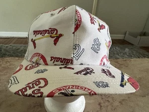 Vintage 1980s ST. LOUIS CARDINALS All Over Print Snapback Logos Cap or Hat - Picture 1 of 15