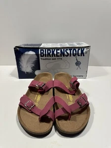 Birkenstock Dark Fuchsia/Pink Mayari Sandalen - UK 7 - 7,5 - EUR 41 schmale Passform - Bild 1 von 20