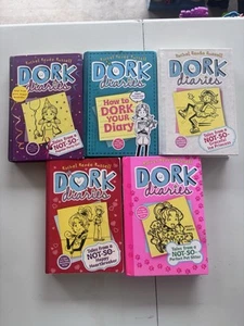 Lot of 5 Rachel R. Russell - Dork Diaries - Hardcover (M) - Picture 1 of 1