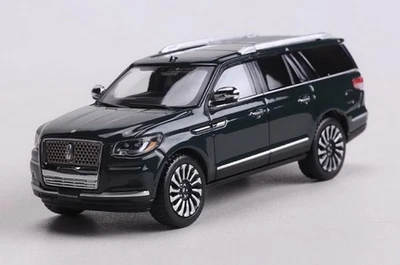 Lincoln Navigator L verde oscuro modelo coche fundido a presión modelo juguete Shadow Pro escala 1/64 Foto 1 de 4