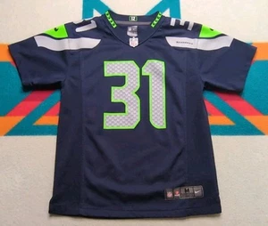 Kam Chancellor Seattle Seahawks Nike Jersey #31 Authentic On Field Youth Medium - Picture 1 of 5