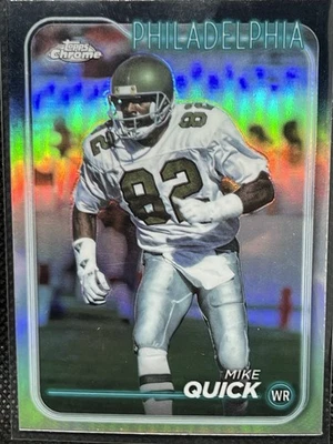 2024 Topps Chrome - Mike Quick #159 Refractor - Image 1 of 4