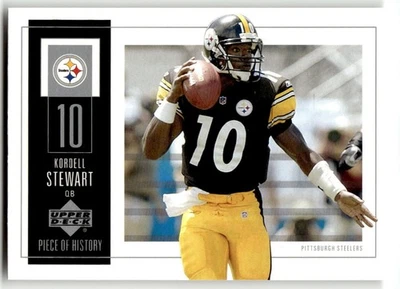 2002 Upper Deck Piece of History #79 Kordell Stewart - Pittsburgh Steelers - Image 1 of 4