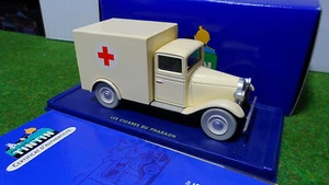 VOITURE MINIATURE TINTIN L'AMBULANCE LES CIGARES o 1/43 HERGE MOULINSART 2118056 - Imagen 1 de 1