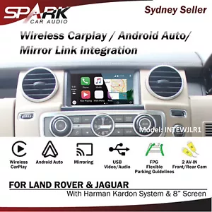 CP WIRELESS CARPLAY ANDROID AUTO MIRROR LINK INTEGRADO PARA LAND ROVER JAGUAR 8" - Imagen 1 de 1