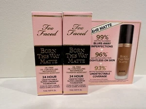 Base mate 24 horas Too Faced Born This Way paquete de 2 5 ml - Imagen 1 de 3