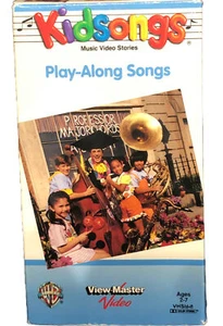 Kidsongs PLAY-ALONG SONGS (VHS, 1993) Music Video Stories-RARE VINTAGE-SHIP24HRS - Picture 1 of 2