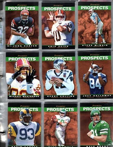 1994 SP Upper Deck  Football Set 1-200 cards New In 21 Pages & Binder - Picture 1 of 4
