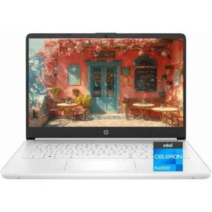 HP 14" Student Laptop, Intel Celeron N4500 processor, Window 11 Pro - Afbeelding 1 van 6