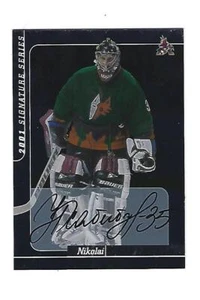 Nikolai Khabibulin 2000-01 BAP Signature Series Autograph Card.# 209,Phoenix - Picture 1 of 2