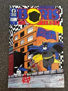 Boris L'Orso #6 L'Ombra del Pipistrello Cavallo Oscuro Fumetti 1° Liefeld - Foto 1 di 7