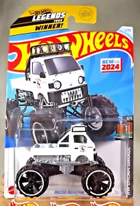 2024 Hot Wheels #1 HW Dream Garage 3/5 MAZDA AUTOZAM White w/Black OROH6 Spokes - Picture 1 of 5