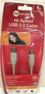 Câble USB 2.0 haute vitesse Belkin My Essentials 6 pieds neuf dans son emballage scellé en usine