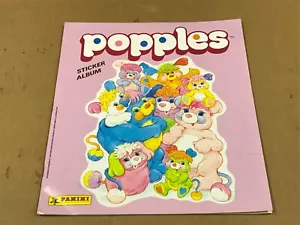 Álbum de pegatinas Panini Popples 1987 vintage - sin usar - Imagen 1 de 6