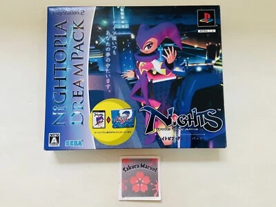 NiGHTS into dreams Nightopia Dream Pack Sony Playstation 2 Japanese Game Tested - Image 1 of 4