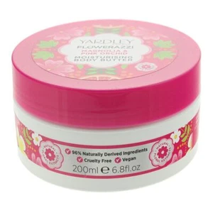 Yardley Flowerazzi Magnolia Pink Orchid Body Butter 200ml For Women - Picture 1 of 1