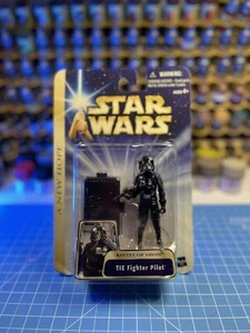 🪐Star Wars TIE Fighter Pilot Battle of Yavin 2004 Hasbro 🪐 - Imagen 1 de 2