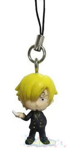 Figura cápsula Bandai One Piece Charm Strap Gashapon - Sanji vendedor de EE. UU. - Imagen 1 de 1