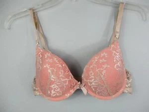 Sujetador push-up Forever 21 talla 34 C beige y rosa con alambre - Imagen 1 de 12