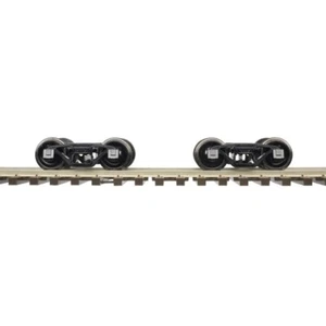 2RL WAGON TOP BOX CAR BETTENDORF TRUCKS - COMPATIBLE WITH WEAVER ROLLING STOCK - Picture 1 of 1
