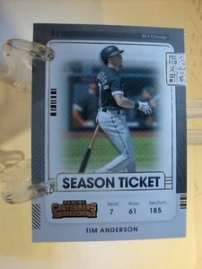 2021 Panini Contenders Season Ticket Baseball Card #90 Tim Anderson (1610) - Picture 1 of 2