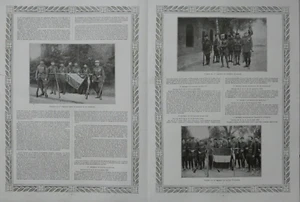 LES FOURRAGÈRES LES RÉGIMENTS DE MARCHE DE ZOUAVES ET TIRAILLEURS 1914/1918 - Imagen 1 de 2