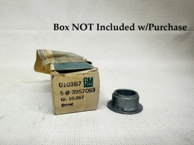 1970-1987 Buick Olds Pontiac Chevy NOS Glove Box Door Bezel / Escutcheon 3957093 - Image 1 of 4