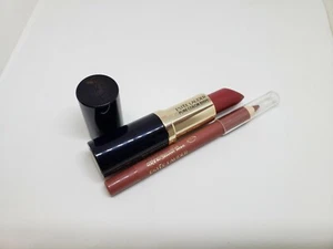 Estee Lauder full-size 420 Rebellious Rose lipstick + lip pencil 04 ROSE travel - Picture 1 of 1