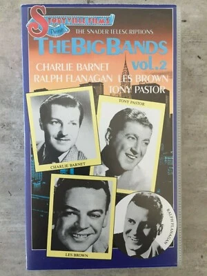 THE BIG BANDS: Barnet/Brown/Pastor/Flanagan (VHS-Video Storyville SV 6033 / OVP) - Bild 1 von 2