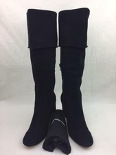 something navy mia knee high boot