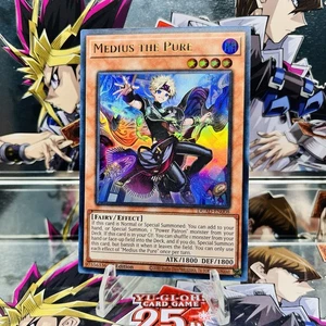 Yugioh Medius la Pura DUAD-EN008 Ultra Rara 1° Edizione Near Mint - Foto 1 di 2