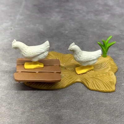 Playmobil Farm White Chickens & Hay Bed - Image 1 of 4