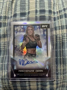 2024 Topps Chrome UFC UFC Signatures MacKenzie Dern #Fna-Mde Refractor /150 - Picture 1 of 2
