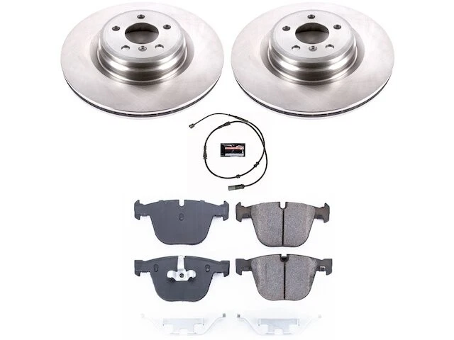 Kit de pastillas de freno trasero y rotor para BMW 760Li 2010-2015 2011 2012 2013 2014 QM186DC Foto 1 de 1