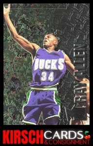 Ray Allen 1996-97 Metal RC #186 Milwaukee Bucks - Picture 1 of 2
