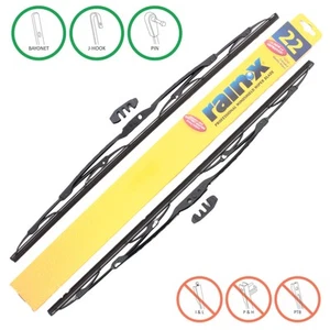 Rain-X RX30122 WeatherBeater Wiper Blades 22" for J-Hook Side Pin Bayonet 2pcs - Picture 1 of 4