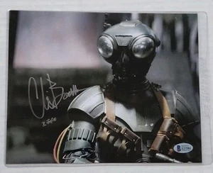 Chris Bartlett Signed 8x10 Photo Star Wars Beckett Authenticated Autograph - Picture 1 of 4