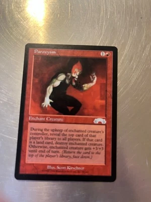 Paroxysm LP 1998 Exodus Vintage Magic Cards, COMBINED SHIPPING - Image 1 of 2