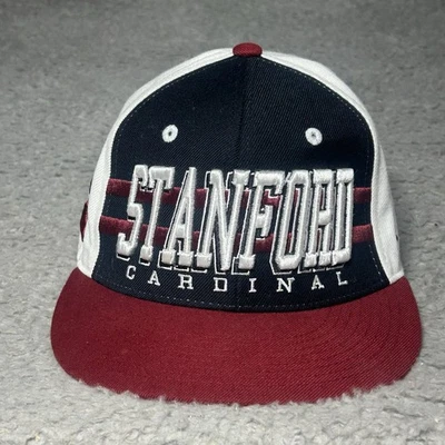 Stanford University Cardinal  Black White & Red Snapback Z Hat Zephyr NCAA - Image 1 of 4