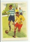Privat Ganzsache Reklame "Indanthren" Motiv Fußball 1936